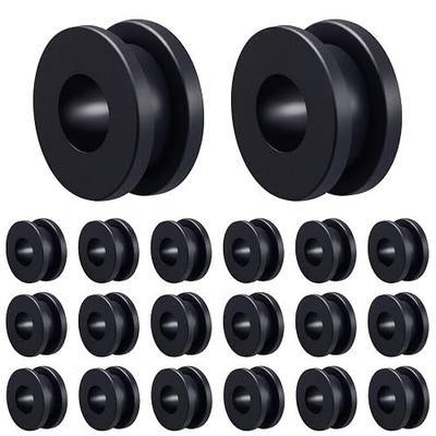 Motorcycle M6 Rubber Grommets 20 pcs, Motorcycle Rubber Replacement Accessories for Fairings Cowling.