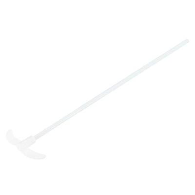 MECCANIXITY PTFE Electric Stirring Rod 400x100mm Length Overhead Stirrer Mixer Shaft with Foldable Paddle for Lab