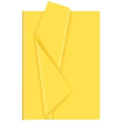 Bouiexye 60 Sheets Yellow Tissue Paper Christmas Tissue Paper Bulk Gift Wrapping for DIY Art Craft Floral Birthday Holiday Baby Shower Party ( 20 x 14.5 inches/51x37cm)