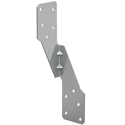 (50 PCS) Hurricane Straps Brackets H2.5A 18-Gauge Galvanized Hurricane Tie 25ct Heavy Duty Hurricane Straps (50pcs Left Tie)