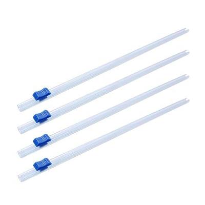 Plastic Wrap Cutter, 4pcs liding Cutters, Cling Film with Sliding Cutters, Sliding slicers for Wrapping Paper, Waxed Paper, Parchment, Aluminum foil