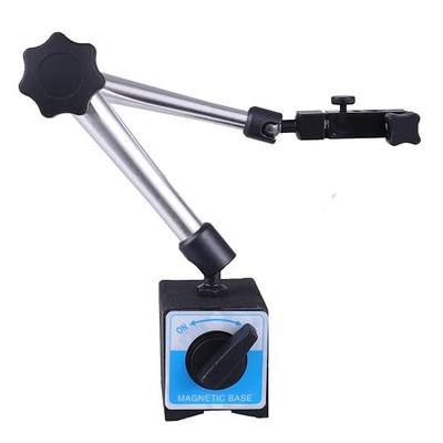 Qnkaa Magnetic Base Stand for Digital Dial Indicator | Three Segment, Industrial Strength with Quick Release