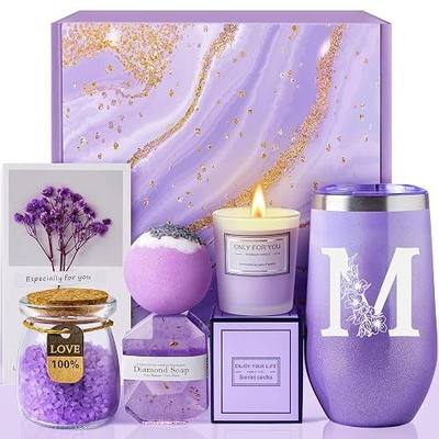 Customized Birthday Gifts for Women Mom Friends Sister Daughter Wife Grandma Her, Personalized Mothers Day Christmas Get Well Soon Spa Gift Basket, Self Care Gift for Women Sympathy Care Package