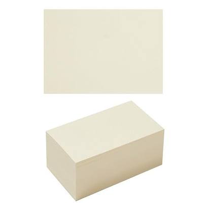 50 Sheets Blank Cardstock Paper 250 GSM, Cream, 5x7 inches | Thick Heavy Cards Stock, For DIY Art Projects, Card Making, Postcards, Greeting Cards, Party Invitation