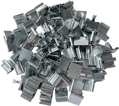 150 PCS Wick Clip for Candle Making Wood Wick Holder Base Universal Wood Wick Clips Wooden Wicks Bases Metal Candle Wick Holders (Square)