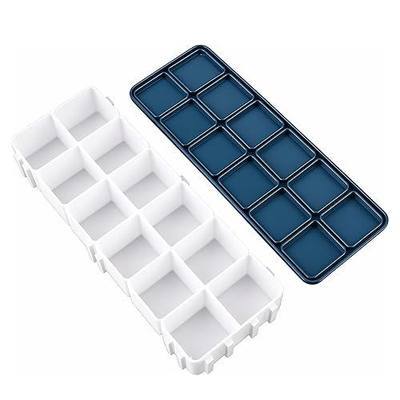 12 Twelve-Cell Paint Box Distribution Box Airtight Paint Palette Box Watercolor Palette with Rubber Cover for Watercolor Paint Saver Art Gouache Acrylic Graffiti Paint