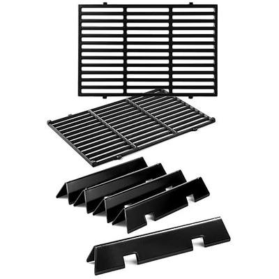 Spirit Grill Replacement Parts 7638 Grates 7636 Flavorizer Bars for Weber Spirit and Spirit II 300 Series Grills with Front Mount Controls E-310 E320 E330 S310 S320 S330 SP310 SP320 SP330 II E-310
