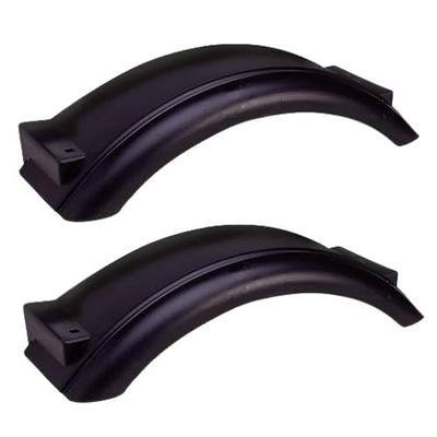 Tie Down Black Plastic Trailer Fender – High Impact Polyethylene – For Small Trailer Wheels (Requires 5.19" Overall Tire Diameter) – 20.90" L x 7.75" W x 5.19" H (2 Fenders)