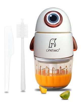 Glass Baby Food Maker 8 Blades Baby Food Processor Set for Vegetables Fruits Meat, Baby Food Blender Puree Maker w/Spatula & Cleaning Brush, Baby Feeding Essentials (Milky White)