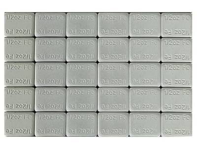 1/2oz. Adhesive Stick on Wheel Weights, Total 360pcs 180oz. Gray | Tire Balancing Weights, Lead-Free, Easy-Peel, Low Profile, Rust & Corrosion Resistant, Cars, Trucks, SUVs, Motorcycles