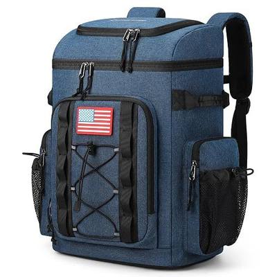 Maelstrom 35/50 Can Insulated Backpack Cooler, Leakproof Soft Lunch Ice Bag | Keeps Food Cold For 16h, Peva Liner, Durable Nylon, Ergonomic Padding. Perfect For Men, Women, Camping, Beach, Hiking, Travel