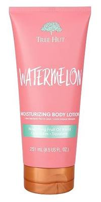 Tree Hut Watermelon Moisturizing Body Lotion, Ceramide and Squalene Formula Helps Protect Skin, Long-lasting Hydration Leaves Skin Feeling Soft & Moisturized, 8.5 Fl Oz.