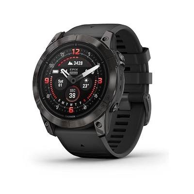 Garmin epix Pro (Gen 2) Sapphire Edition, 51mm, High Performance Smartwatch, Advanced Training Technology, Built-in Flashlight, Black (Renewed)
