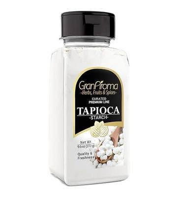 GranAroma Tapioca Starch, Culinary Quality, Corn Starch Replacement, Tapioca Flour (9.6 Ounce)