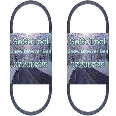 2 Pack 07200725 7200725 (1/2" X 40.69") Snow throwers Drive Belt for Ariens 7200725 07200513 70709200 07200725