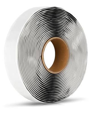 X-Haibei Butyl Seal Tape RV 1/8" X 1" X 30' Black, RV Butyl Rubber Sealant Tape, Leak Proof Putty Tape for RV Repair, Window Sealing, Boat Sealing, Glass and EDPM Rubber Roof Patching