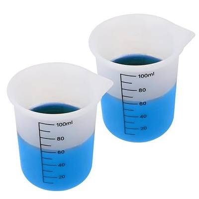Laundry Detergent Cup,2PCS,Silicone Measuring Cup | Washable Laundry Cup for Liquid Detergent,No More Mess or Leaks