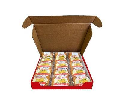 Muffin Town Grab & Go Bakery Cornbread Snack Loaves 15 Loaves Per Case - 3 Oz Per Serving…