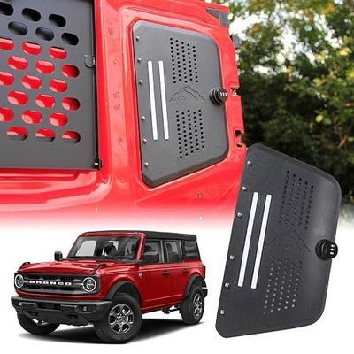 Kyostar tailgate table storage Box with Light for 2021-2025 Ford Bronco Lockable Organizer, Ford Bronco Hidden Storage Organizer Accessories(Not for Bronco Sport)