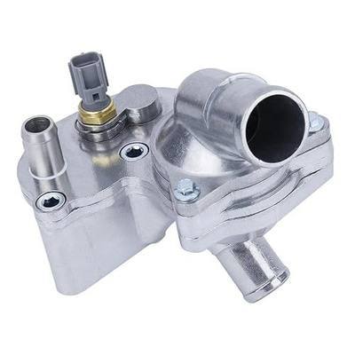 Upgrade Aluminum Thermostat Housing Assembly(1PCS). Replaces Part #2L2Z8592AA 2L2Z8592BA. Fit for Ford Explorer 2002-2010 4.0L V6,Mercury Mountaineer 2002-2010 4.0L V6.