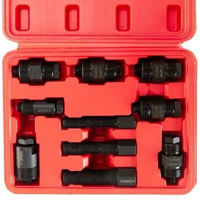 Motorcycle Flywheel Puller Set 10pcs Universal Flywheel Turning Tool for Motorcycles Scooters ATVs Small Engine Compatible with Yamaha Kawasaki Ducati & More