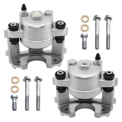 BDELI Front Brake Calipers Replace for Jeep TJ 1997-2006, Wrangler 1990-2006, Cherokee 1990-2001, Grand Cherokee 1993-1998, Comanche 1990-1992, Wagoneer 1990: 184339+184340, without Bracket