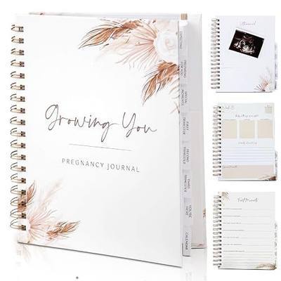 Pregnancy Journal for First Time Moms & Experienced Moms, A 200 Page Hardcover Pregnancy Book to Capture Precious Memories With Scrapbook Space and Heartfelt Prompts, An Ideal Gift for Pregnant Women