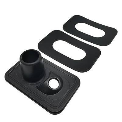 Carbon Cleaning Walnut Blaster Adapter Kit Fit for All Engines Intake Valve | Universal Walnut Blaster Vacuum Adapter, with 2 Self Adhesive Gaskets Tool, Fit for Cylinder head openings up to 3.1" x 2"