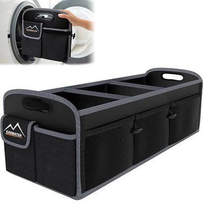 Car Trunk Organizer, 95L Waterproof Polyester Cars Accessories Organizer | 6 Pockets, Machine Washable PP Materials, 3 Compartments Car Storage, Suitable for SUV, Minivan, Truck