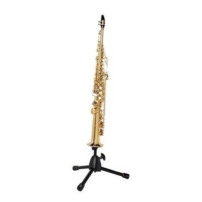 Gator Frameworks Recital Series Tripod Stand for Soprano Sax & Flugelhorn; (GFW-BNO-SOPSAX)