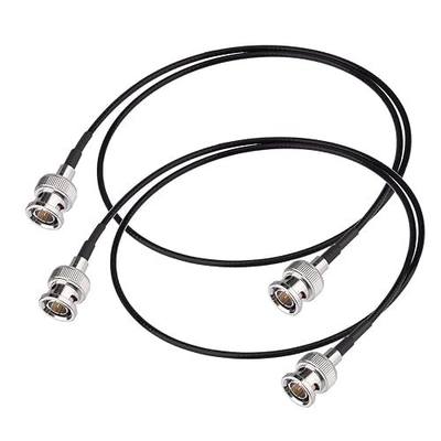 Superbat 2ft BNC Male to Male HD HDSDI 3G 4K 6K Video Cable for Splitter Converter Monitor Switcher, Supports HD-SDI/3G-SDI Video (2-Pack)