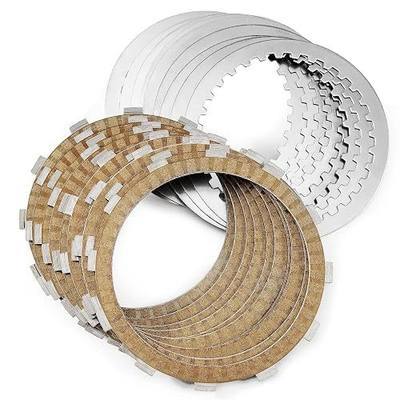 Twin Cam Extra Plate Friction Steel Clutch Kit compatible with Harley Softail Touring Dyna Trike Twin Cam models 98-17, Evolution 1340 models 1998-1999 Replace of P/N 37980-10, 307-30-10013
