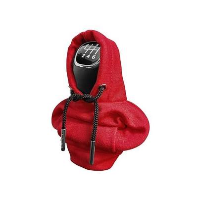 Gear Shift Hoodie, Universal Car Shift Knob Cover, Automotive Interior Cute Gadgets, Car Accessories and Decorations Mini Hoodie for Car Shifter