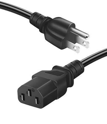 Power Cord Cable for Amplifier Musical Peavey Vox Guitar Amp PC AC Amplifiers, 18 AWG Universal AC 3-Prong Cable (6FT) | UL Listed 18AWG IEC C13 Universal Fit, for Marshall Fender Amp ION Speaker