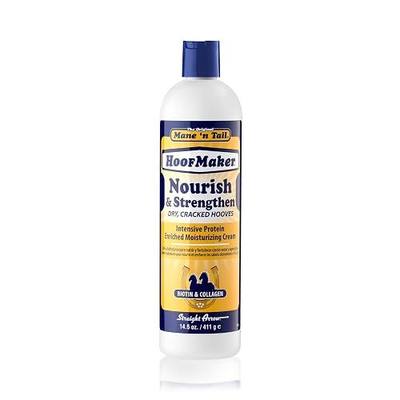 Mane 'n Tail Hoofmaker Hand & Nail Therapy (14.5 Oz) – Fragrance-Free, Biotin & Collagen-Enriched Moisturizing Cream for Strengthening Hooves & Promoting Healthy Growth