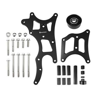 Bevinsee LS Truck Factory Location Alternator & Power Steering Bracket | Compatible with Chevrolet LQ4 LQ9 LY5 4.8L 5.3L 6.0L