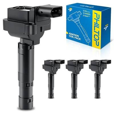 PHILTOP Ignition Coil 4 Packs UF658 Fit for Mercedes-Benz C250 SLK250 | Mercedes C250 2012-2015,SLK250 2012-2015