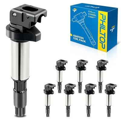 PHILTOP Ignition Coil 8 Packs UF522 Fit for X3 X5 328i 328i xDrive 325i Z4 | BMW X3,X5,328i,328i xDrive,325i,Z4,X1,335i,X2,330i,328xi,528i,320i,535i,535i xDrive,325Ci,330Ci,X6,428i,528i xDrive,530i,525i