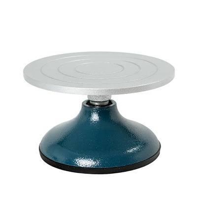 DUPDMKIN 7" All-Metal Banding Wheel for Pottery, Heavy Duty Pottery Wheel for Adults with Ball Bearings, Sculpting Turntable for Ceramics and Clay Art