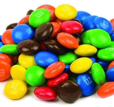 M&M Milk Chocolate Candy, 5 LB - Bulk Chocolate Candy Variety Pack – Chocolate Milk Candy Bulk – Delicious and Colorful Candy for Party Bags – Extra Large Size 80 OZ.
