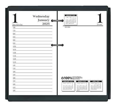 House of Doolittle 2025 Desk Calendar Refill, Daily, Economy, Fits #17 Base, 3.5 x 6 Inches, January - December (HOD4717-25)