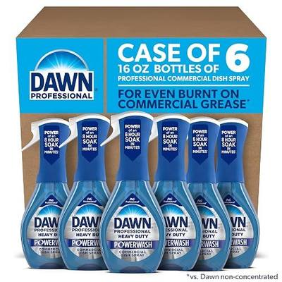 Dawn PRO Heavy Duty Powerwash, Bulk Foaming Dish Spray for Cleaning Burnt-On Grease in Commercial Kitchens, 16 fl oz (Case of 6)