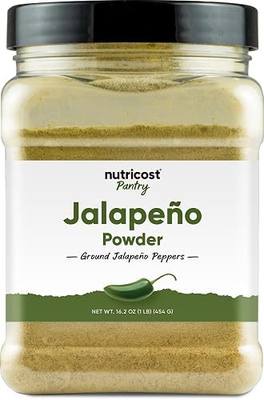 Nutricost Pantry Jalapeño Powder (1 LB) Pure Powdered Jalapeño | Great for Spicy Snacks, Cooking, Soups, Salsa, and More!