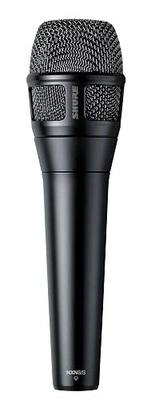 Shure Nexadyne 8/S Supercardioid Dynamic Vocal Microphone with Revonic Dual-Engine Technology - XLR Wired Mic for Live Vocals, Studio Recording & Stage Performance, Black