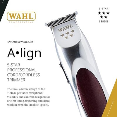 Wahl Professional Align Trimmer, High-Performance Cordless Trimmer with 180-Minute Run Time, Lithium Ion