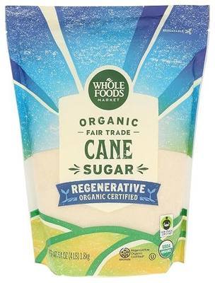 Whole Foods Market, Organic Cane Sugar, 64 Ounce