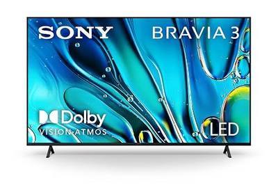 Sony 65 Inch BRAVIA 3 LED 4K HDR Smart Google TV (K-65S30) | Dolby Vision/Atmos, Exclusive Features for PlayStation®5, 4K Processor X1, Triluminos Pro, 4K movie credits included