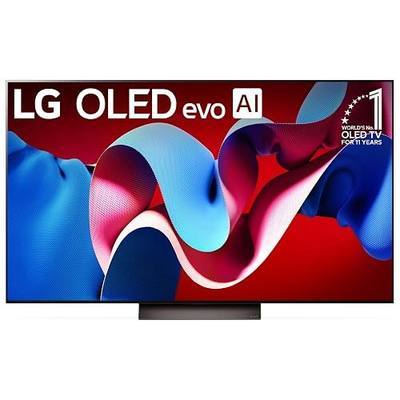 LG 65-Inch Class OLED evo C4 Series Smart TV 4K Processor Flat Screen with Magic Remote AI-Powered with Alexa Built-in (OLED65C4PUA, 2024)