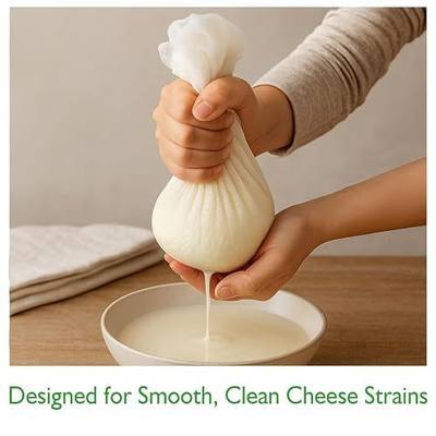 Urban Villa Cotton Grade 100 Cheese Cloths 6 Pack 20x20 Inches, Fine Mesh, 100% Unbleached Cotton, Reusable &Pre – Washed, Finished Edge, Butter Muslin Cloth for Straining & Cooking Cheese Making