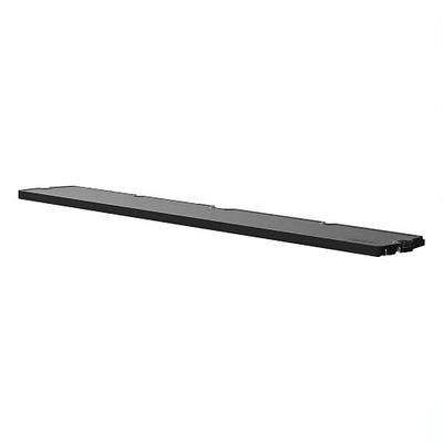 Suncast Horizontal or XL Vertical Shed Shelf Kit, Space Saving Shelving for Wall Mount Outdoor Storage Structures, 67" W x 10.25" D x 1.25" H, Black